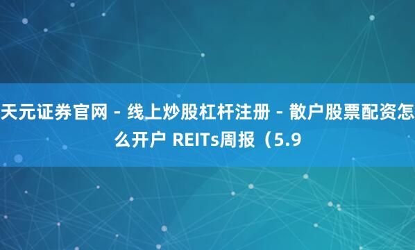 天元证券官网 - 线上炒股杠杆注册 - 散户股票配资怎么开户 REITs周报（5.9